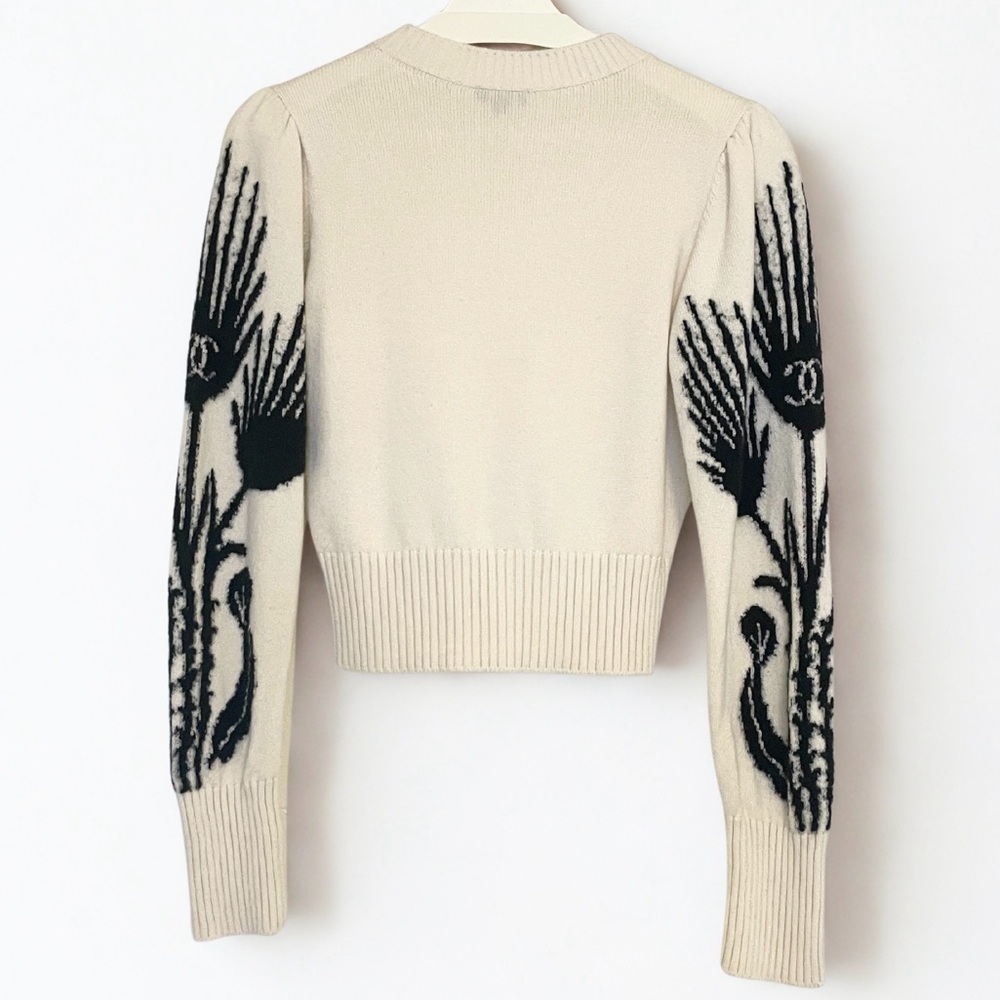 CHANEL like new Métiers d’Art Cashmere Sweater 34